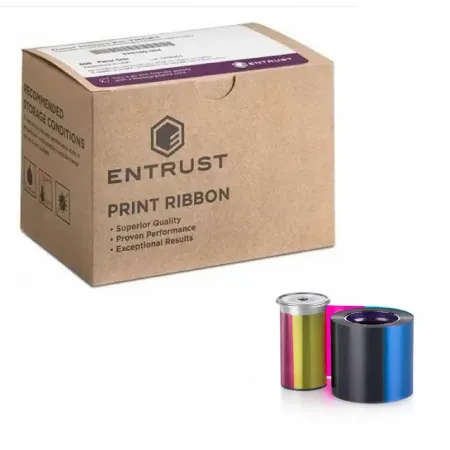 Share Entrust Datacard Ymckt Color Ribbon Kit 525100-004